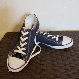 Converse All Stars Blue and White Size 8.5